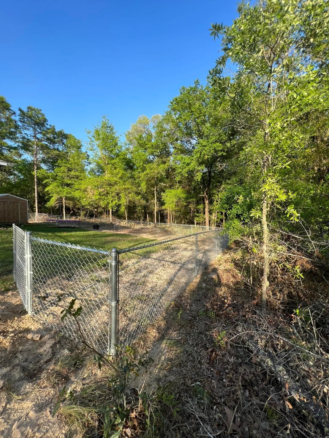 Merritt Fence Chain link project